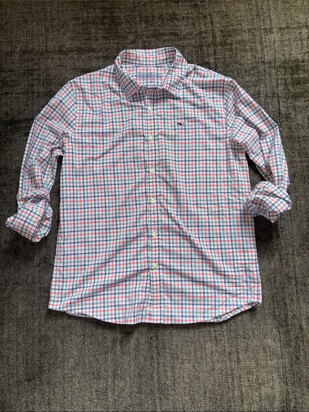 Vineyard Vines Featherweight Performance Plaid Button-Down Shirt